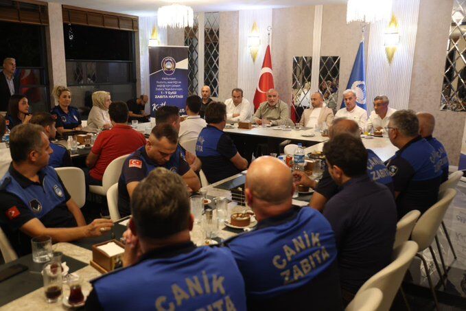 samsun haber: Canik Belediye Başkanı İbrahim Sandıkçı, Zabıta Haftası’nı kutladı