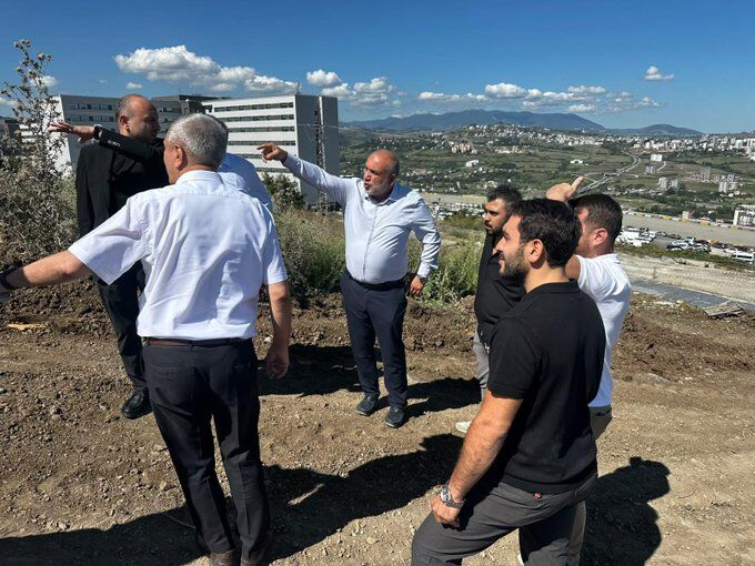 samsun haber Canik’te yeni yollar için düğmeye basıldı!