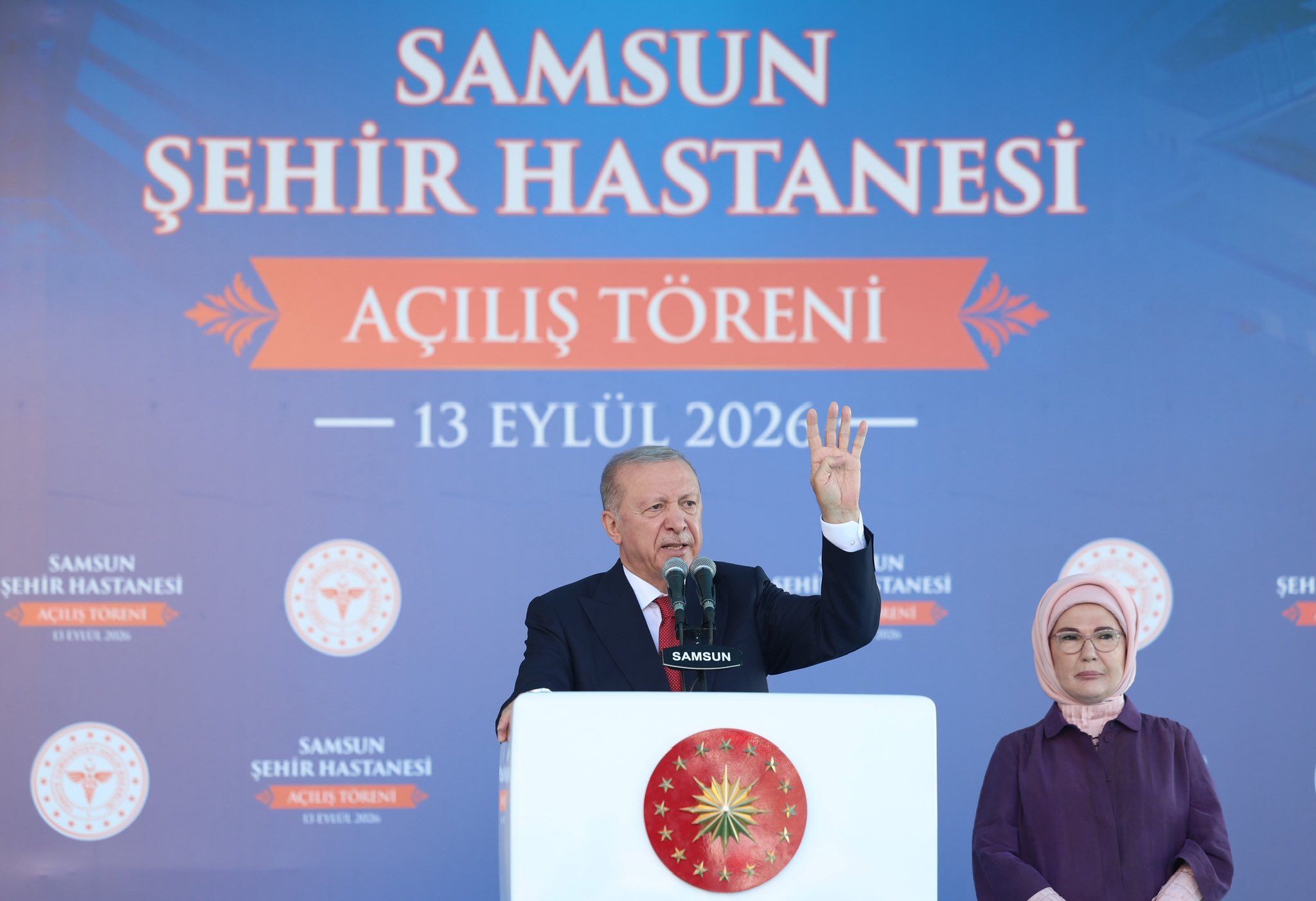 Emine Erdoğan’dan Samsun Şehir Hastanesi paylaşımı
