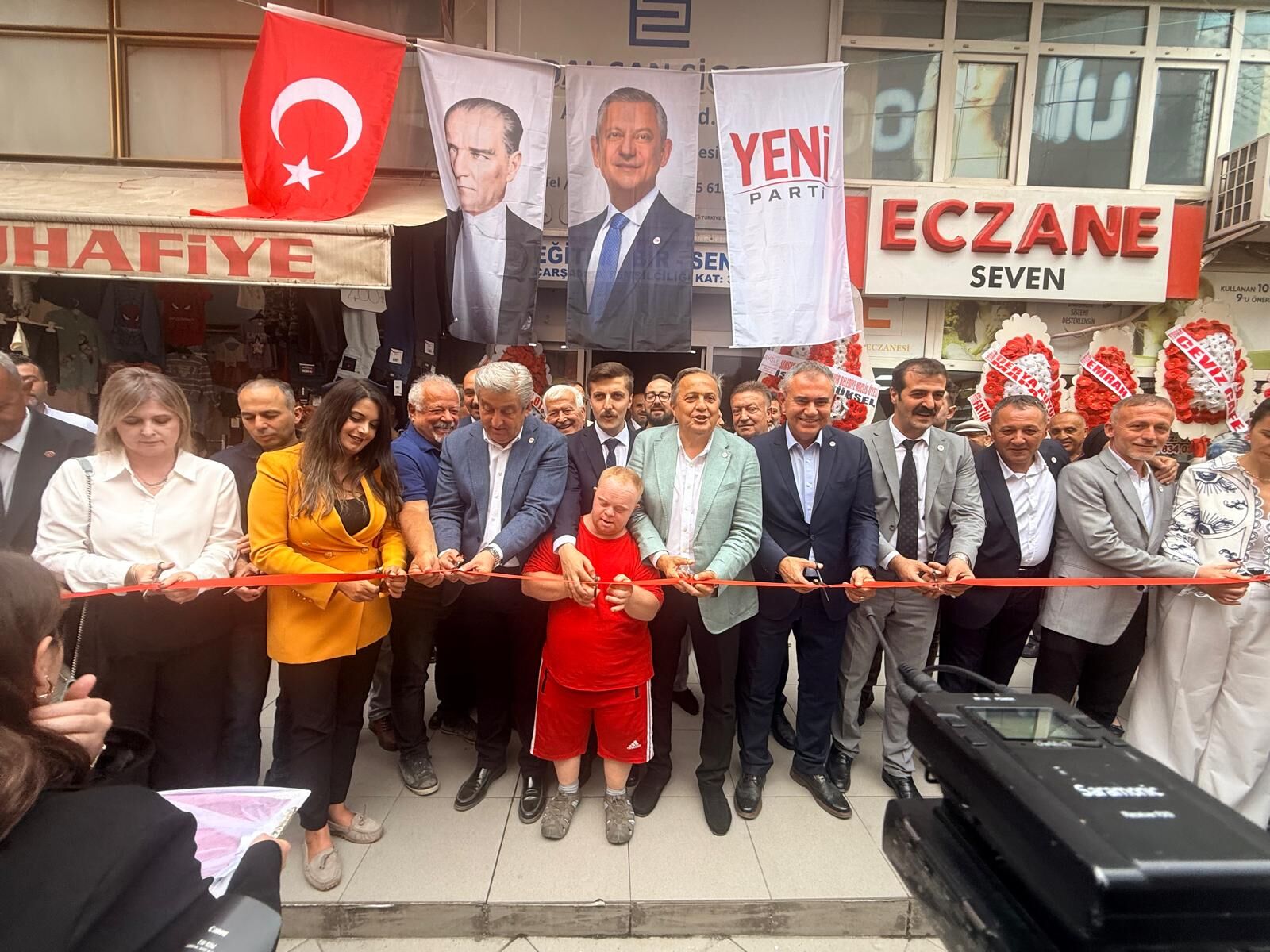 samsun haber YENİ Parti Çarşamba İlçe Başkanlığı açıldı