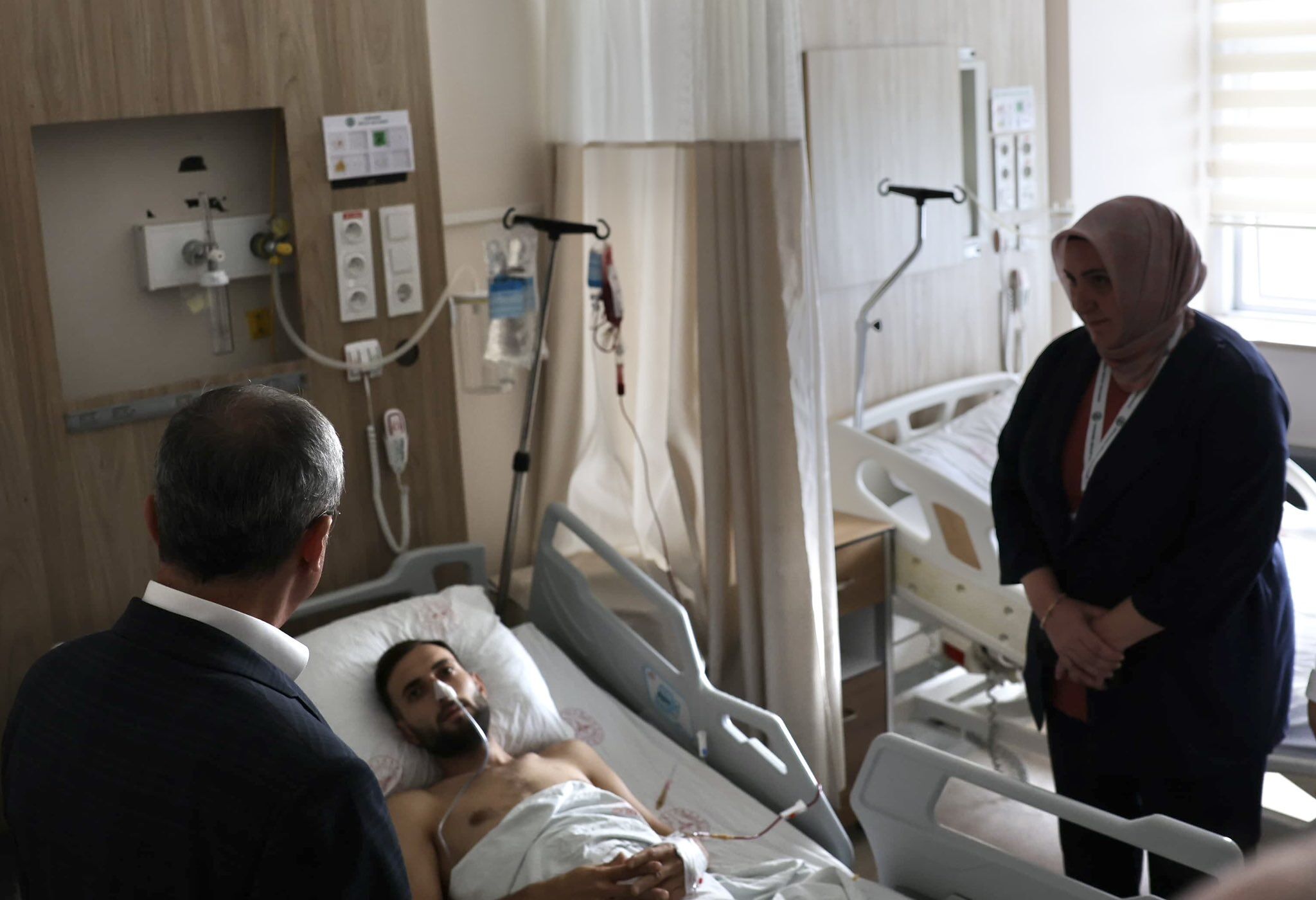 Samsun Haber: Ak Partili Orhan Kırcalı’dan Samsun'da hastalara moral ziyareti
