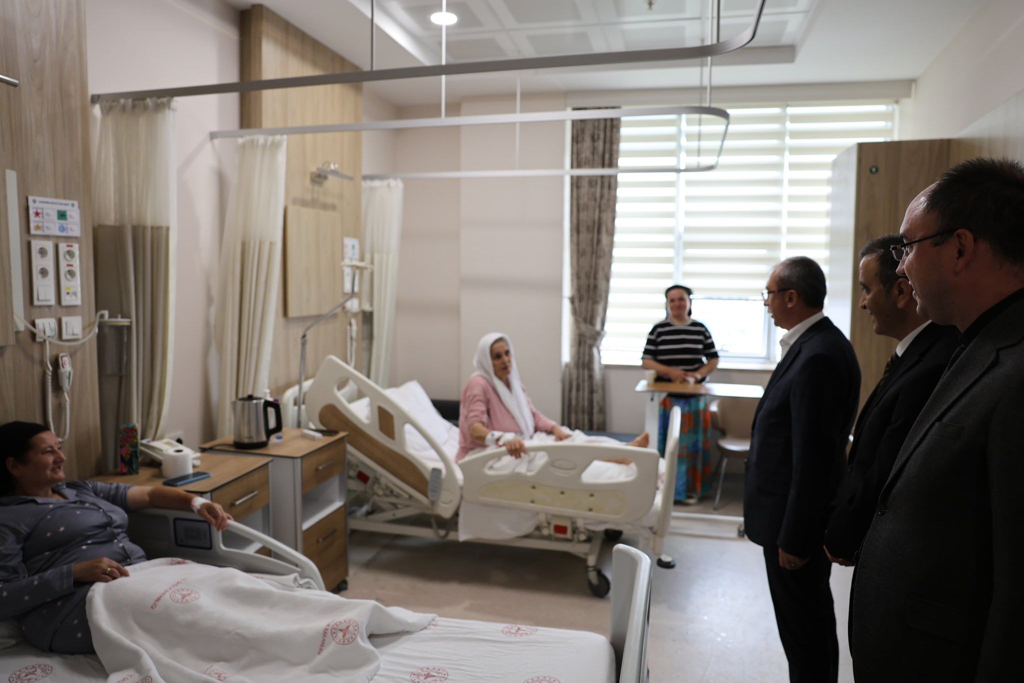 Samsun Haber: Ak Partili Orhan Kırcalı’dan Samsun'da hastalara moral ziyareti