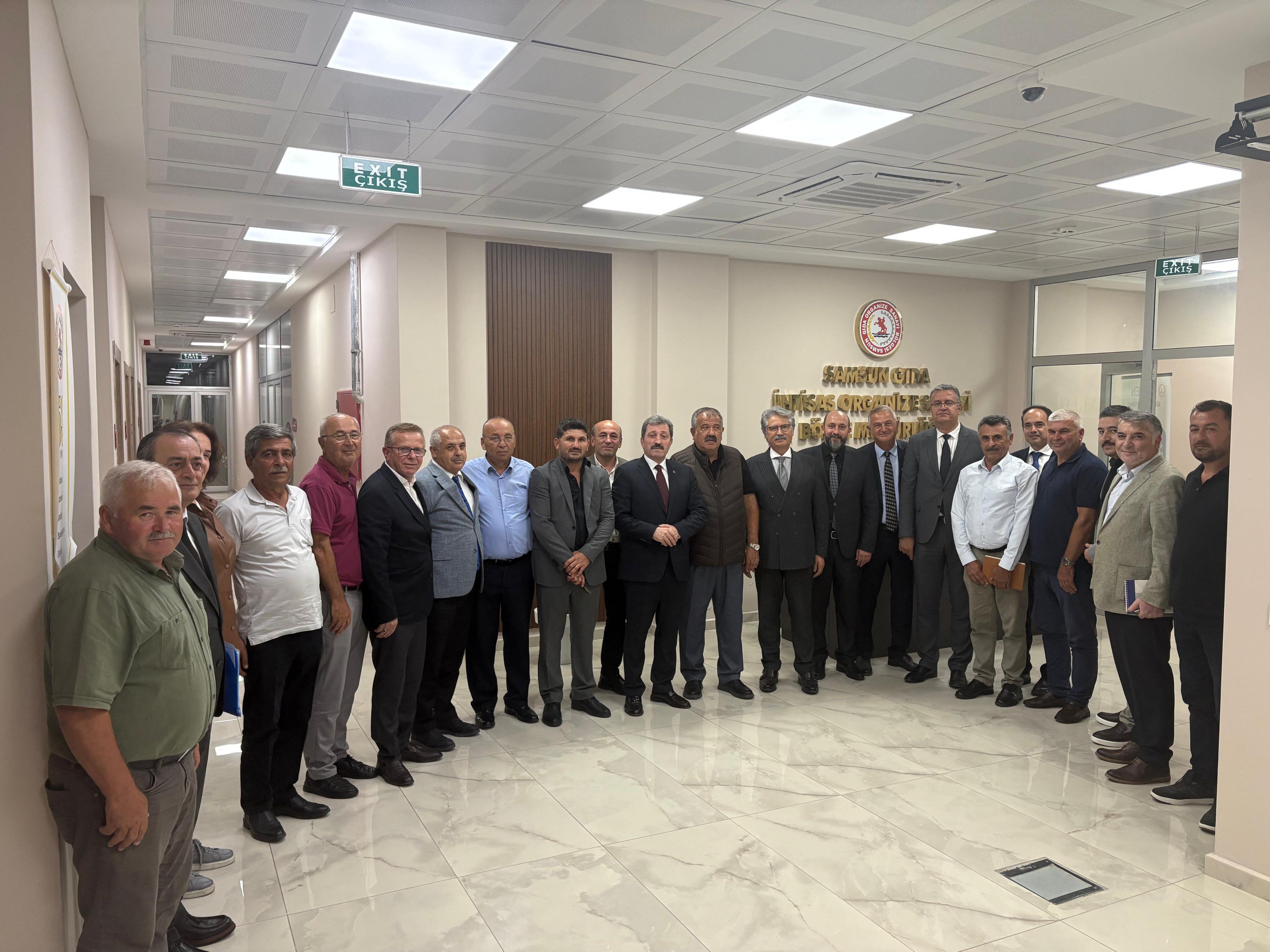 samsun haber: Bafra’dan Çarşamba’ya tarımda ortak hareket için önemli buluşma