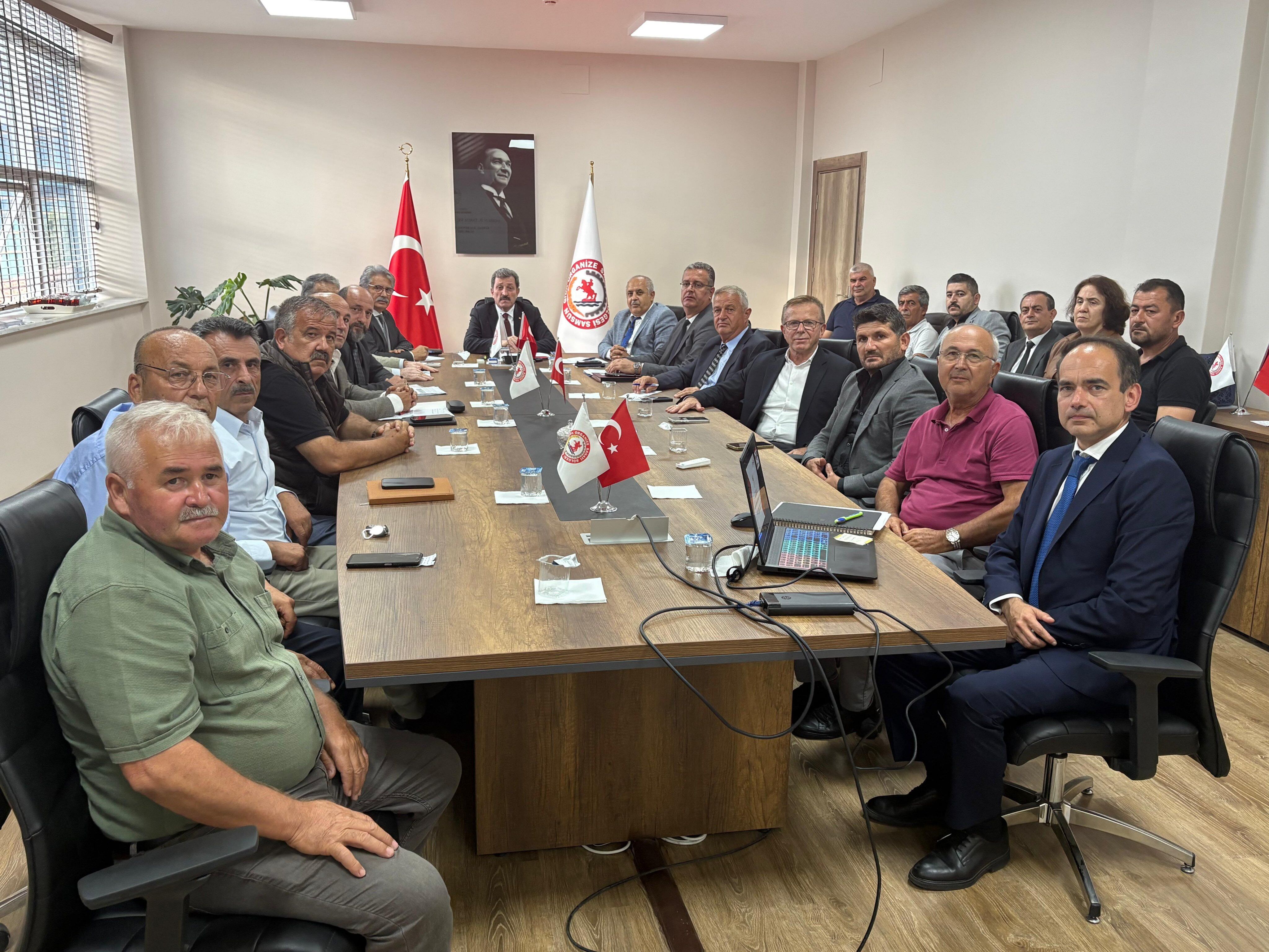 samsun haber: Bafra’dan Çarşamba’ya tarımda ortak hareket için önemli buluşma
