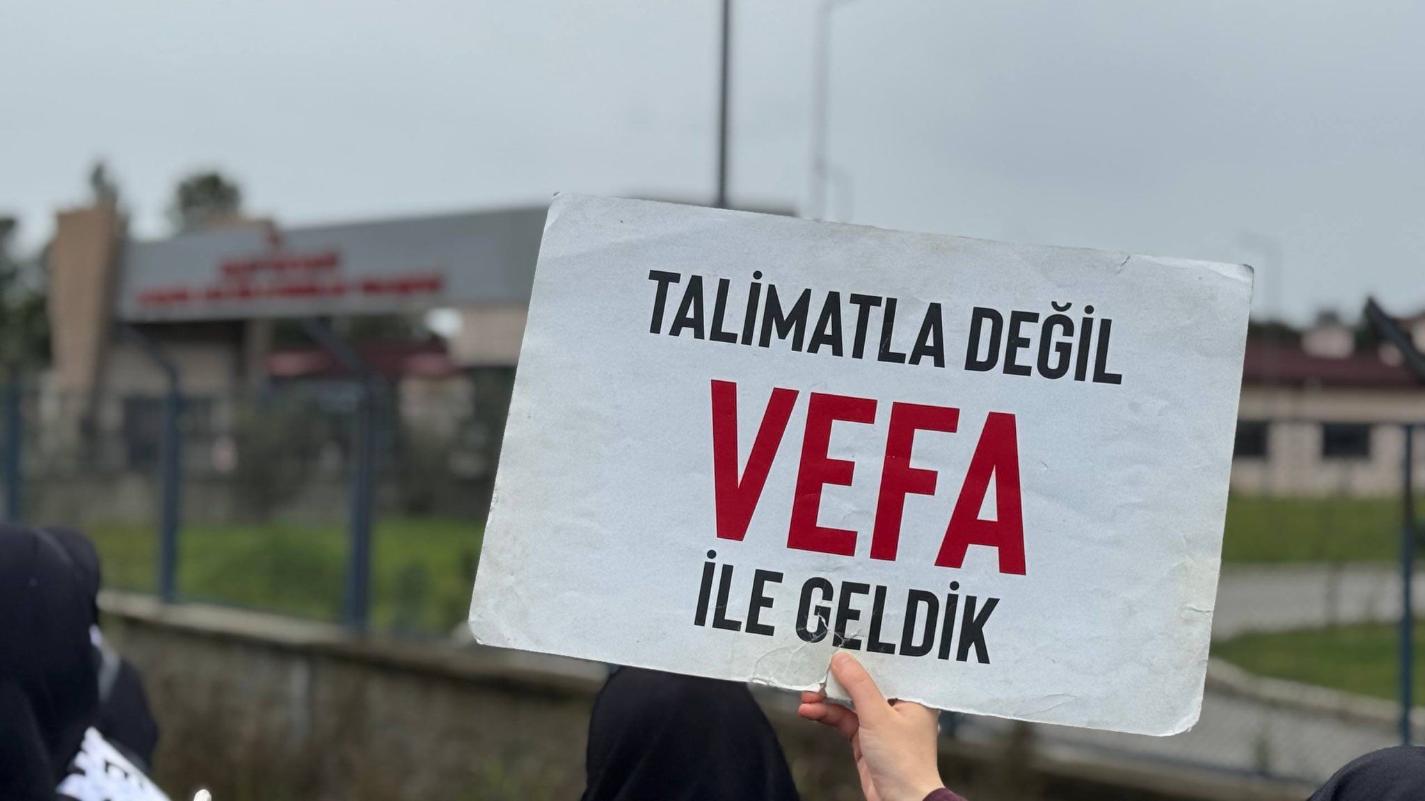 Samsun Haber: Samsun’da cezaevi önünde Semra Kuytul için destek eylemi