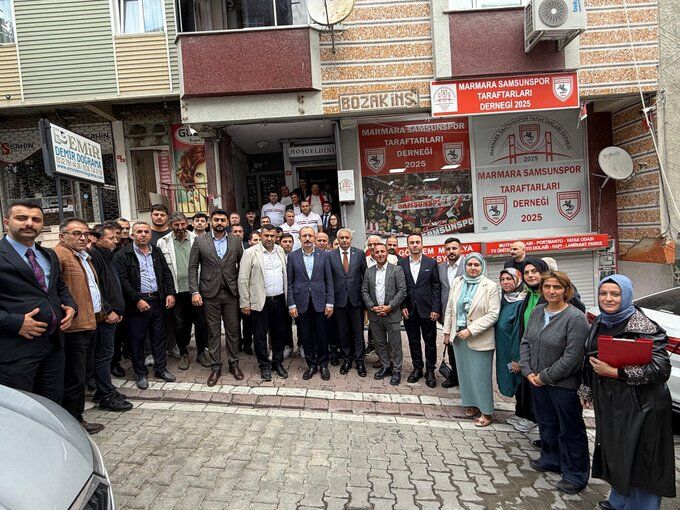 Dr. Mehmet Muş, Esenyurt’ta Samsunspor taraftarlarıyla buluştu