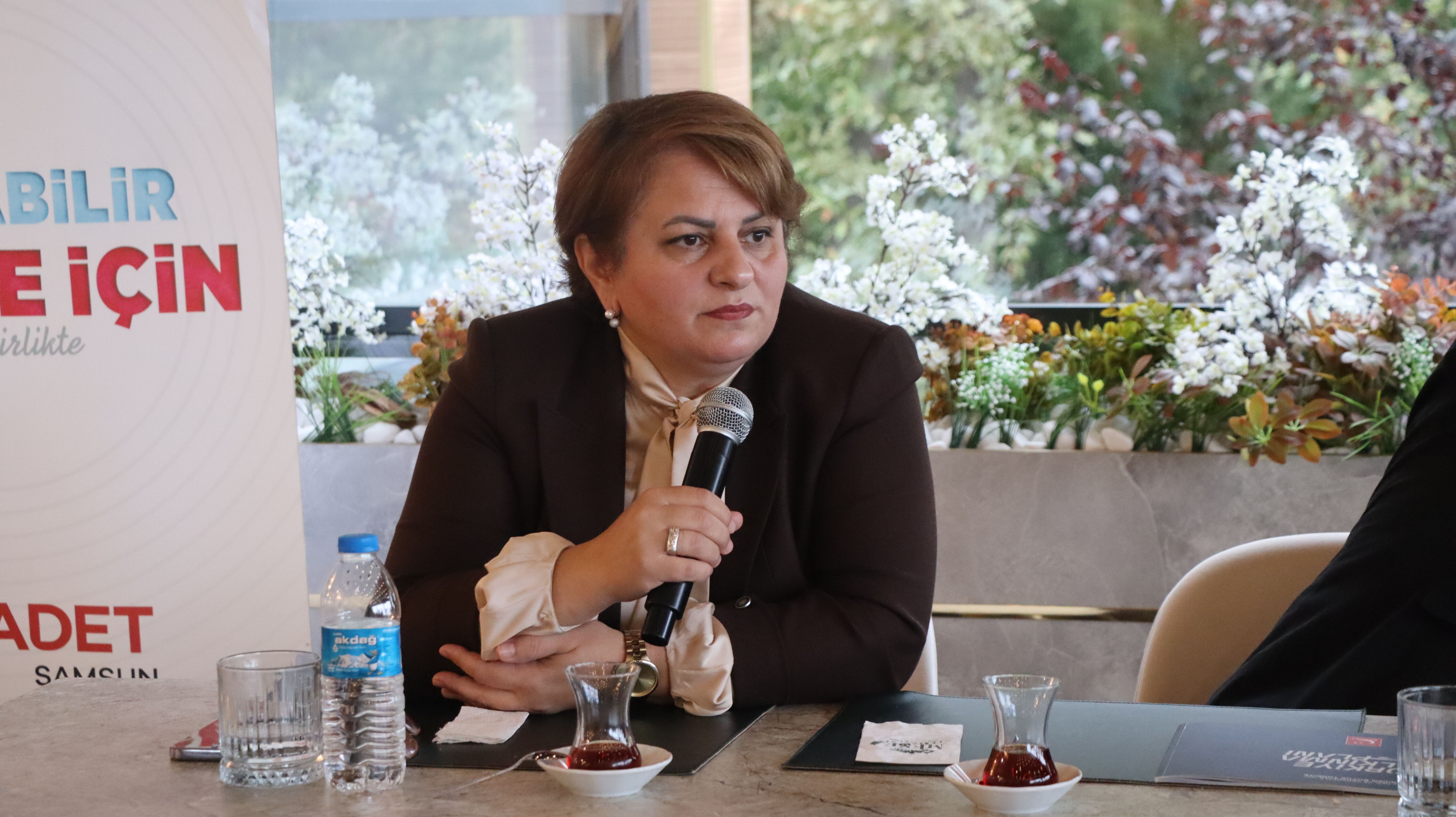 samsun haber: Muhtarlar konuştu, SP Samsun Milletvekili Mehmet Karaman not aldı