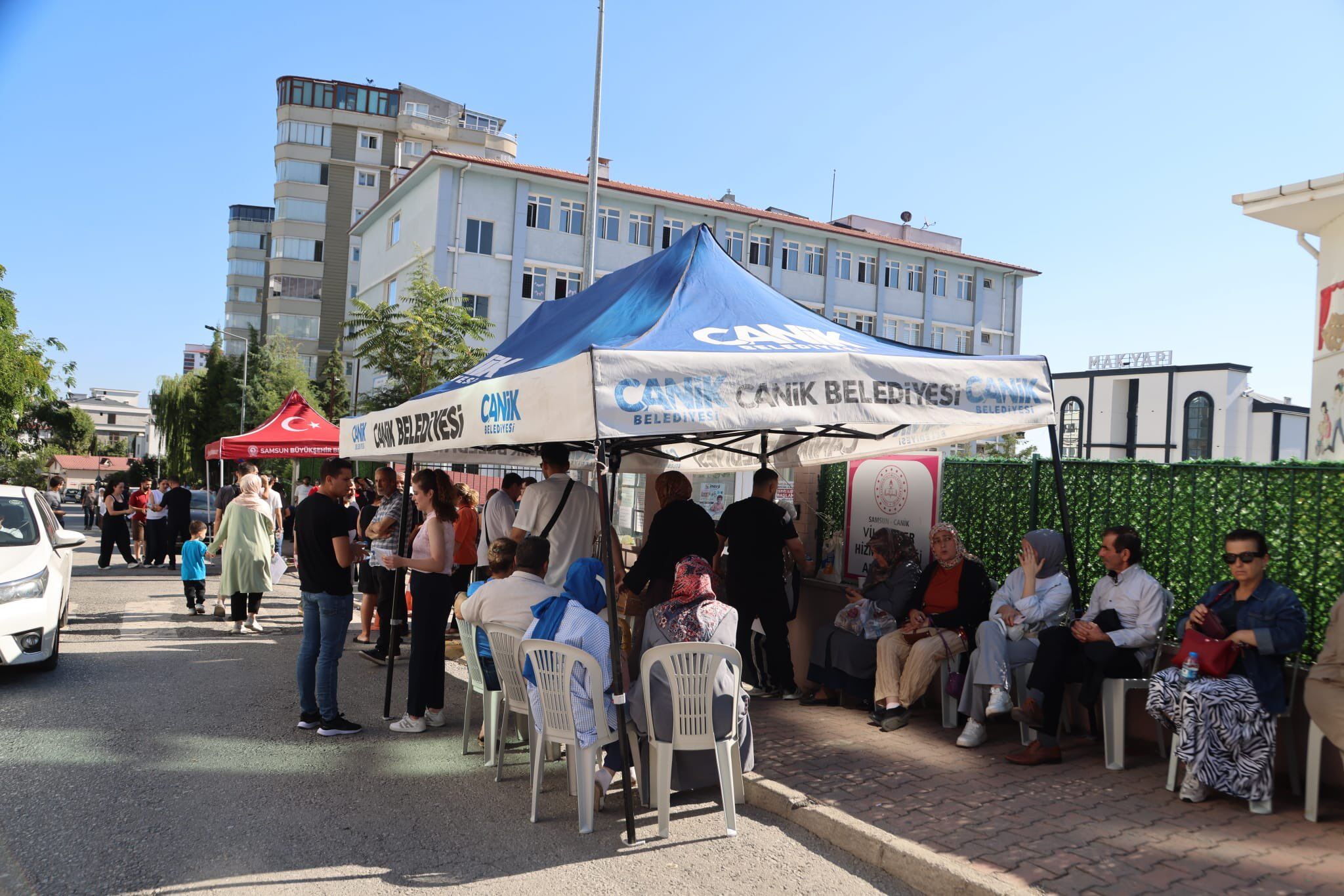 Samsun Haber: Başkan İbrahim Sandıkçı KPSS heyecanına ortak oldu
