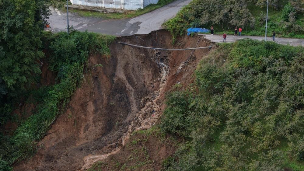 Karadeniz'de heyelan! 2 yaralı