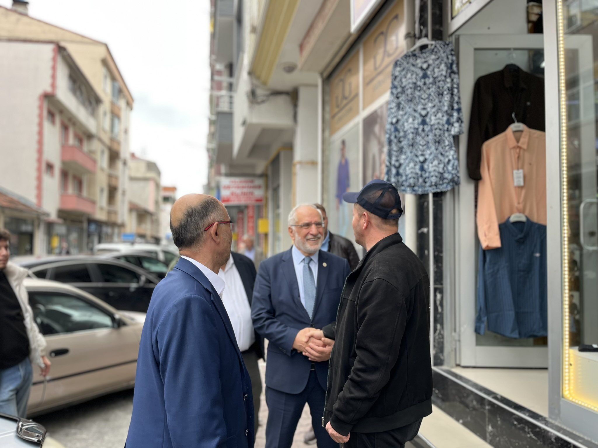 Samsun haber: Saadet Partili Mehmet Karaman Havza’da sel mağduru esnafı dinledi