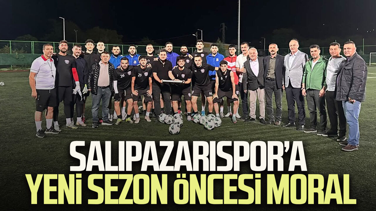 Salıpazarıspor’a yeni sezon öncesi moral