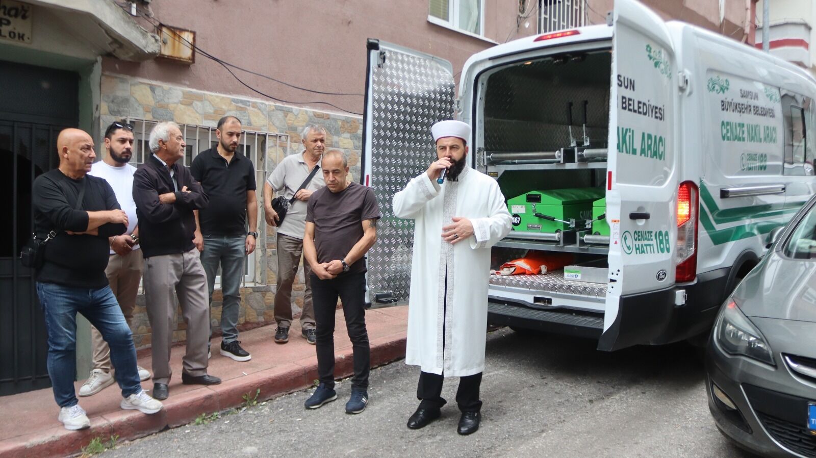Samet Özen’in babası Cevat Özen’e son veda