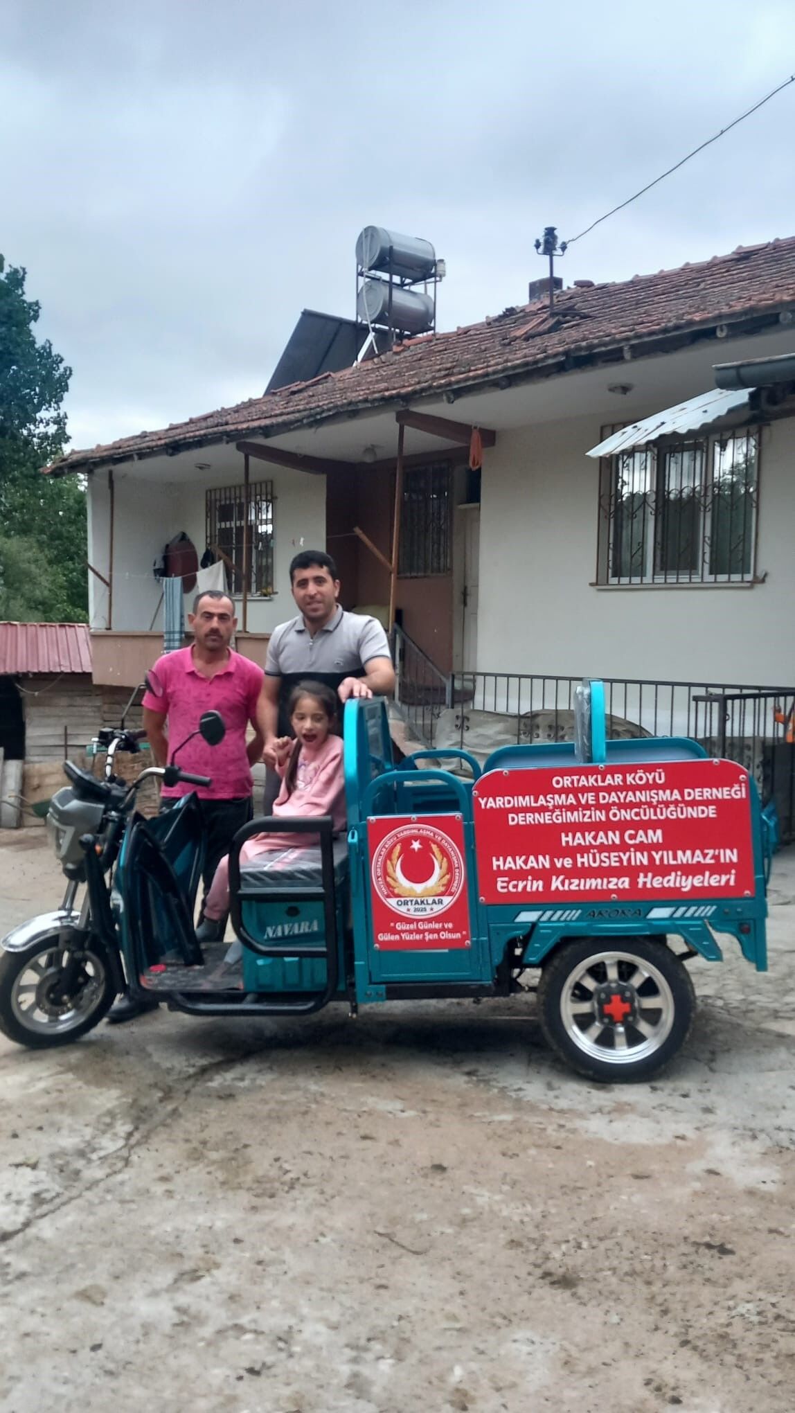 Samsun Haber Samsunda Minik Ecrine Anlamli Hediye (2)