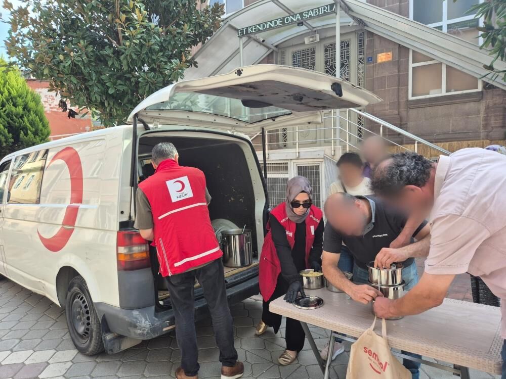 Samsun Haber: Samsun Kızılay’dan sofralara sıcak destek