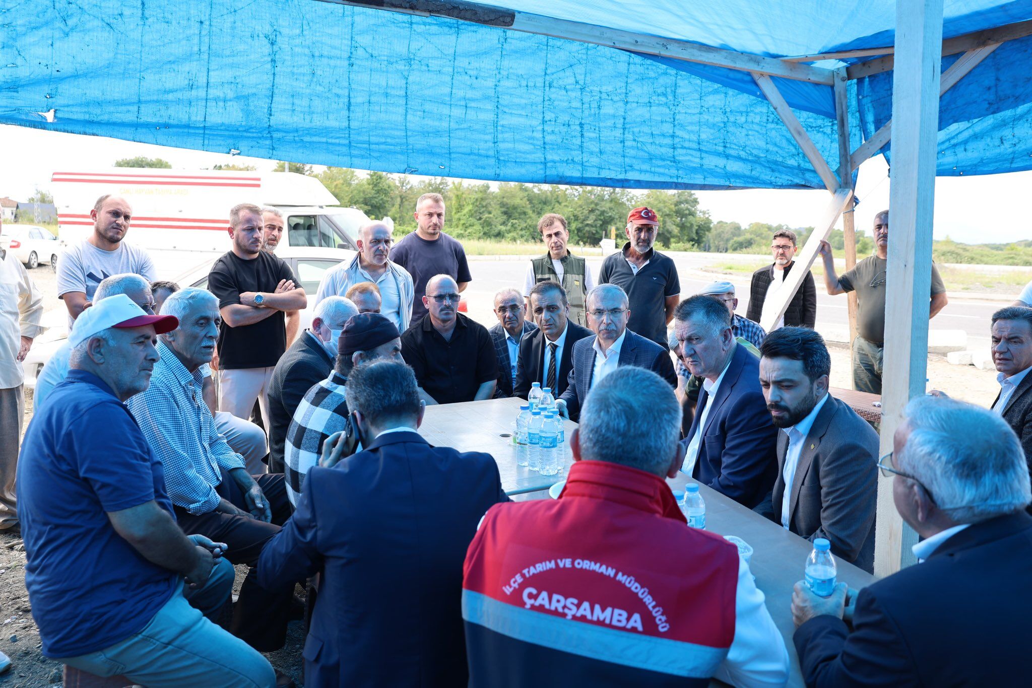 Samsun Haber: Samsun Milletvekili Orhan Kırcalı TMO’da üreticilerin sorunlarını görüştü