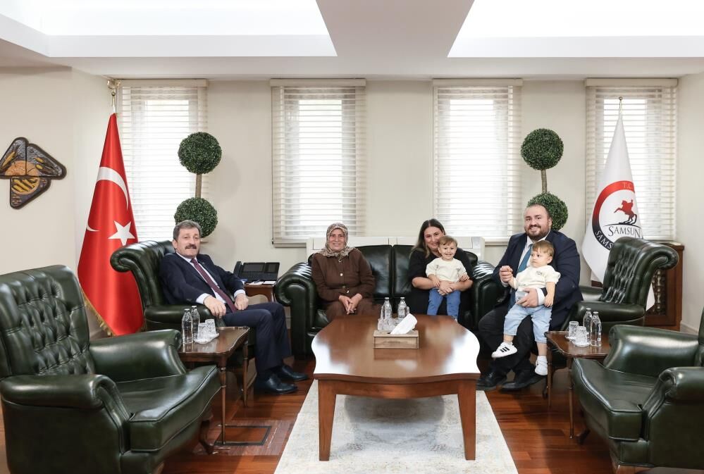 Samsun Haber: Samsun Valisi Orhan Tavlı’dan şehit ailesine anlamlı jest
