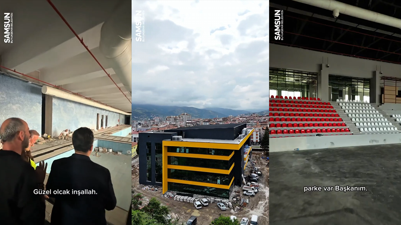Samsun’a dev spor yatırımı! Yeni kompleks geliyor