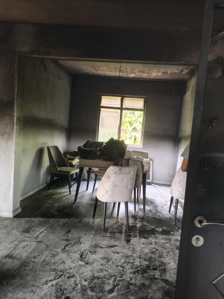 Samsun Haber: Samsun’da alevler evi sardı