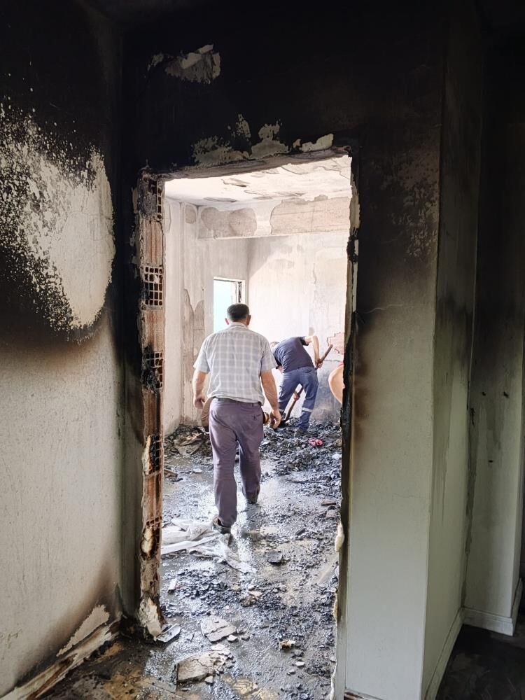 Samsun Haber: Samsun’da alevler evi sardı