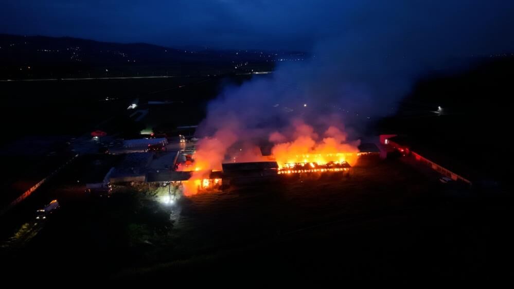 Samsun Haber: Samsun’da çiftlikte yangın! Ekipler sevk edildi