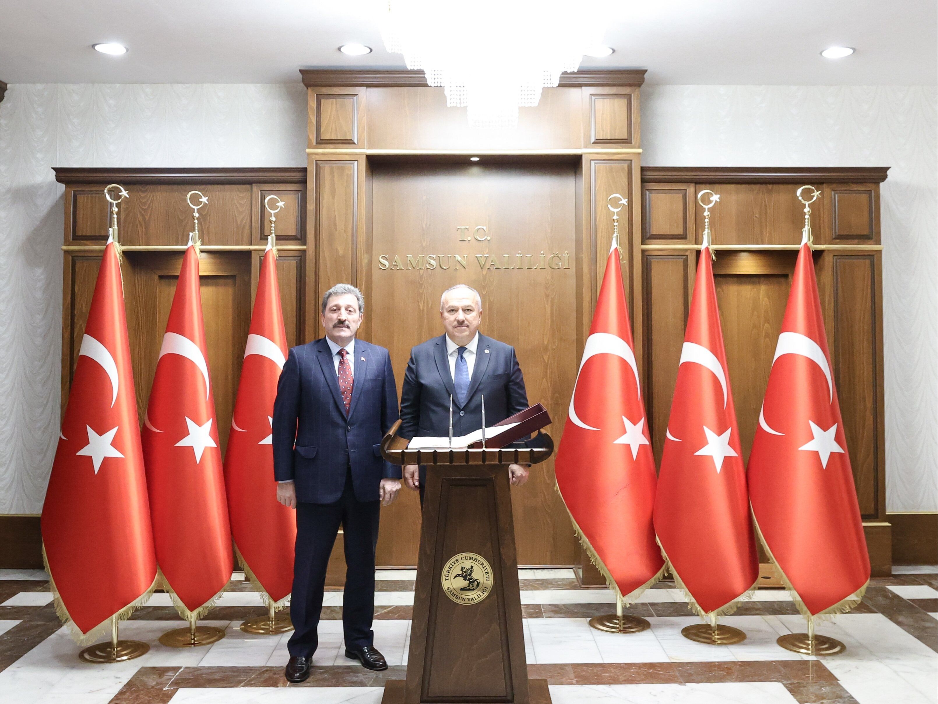 Samsun Haber: Samsun’da emniyet gündemi: Üst düzey heyet Valilikte