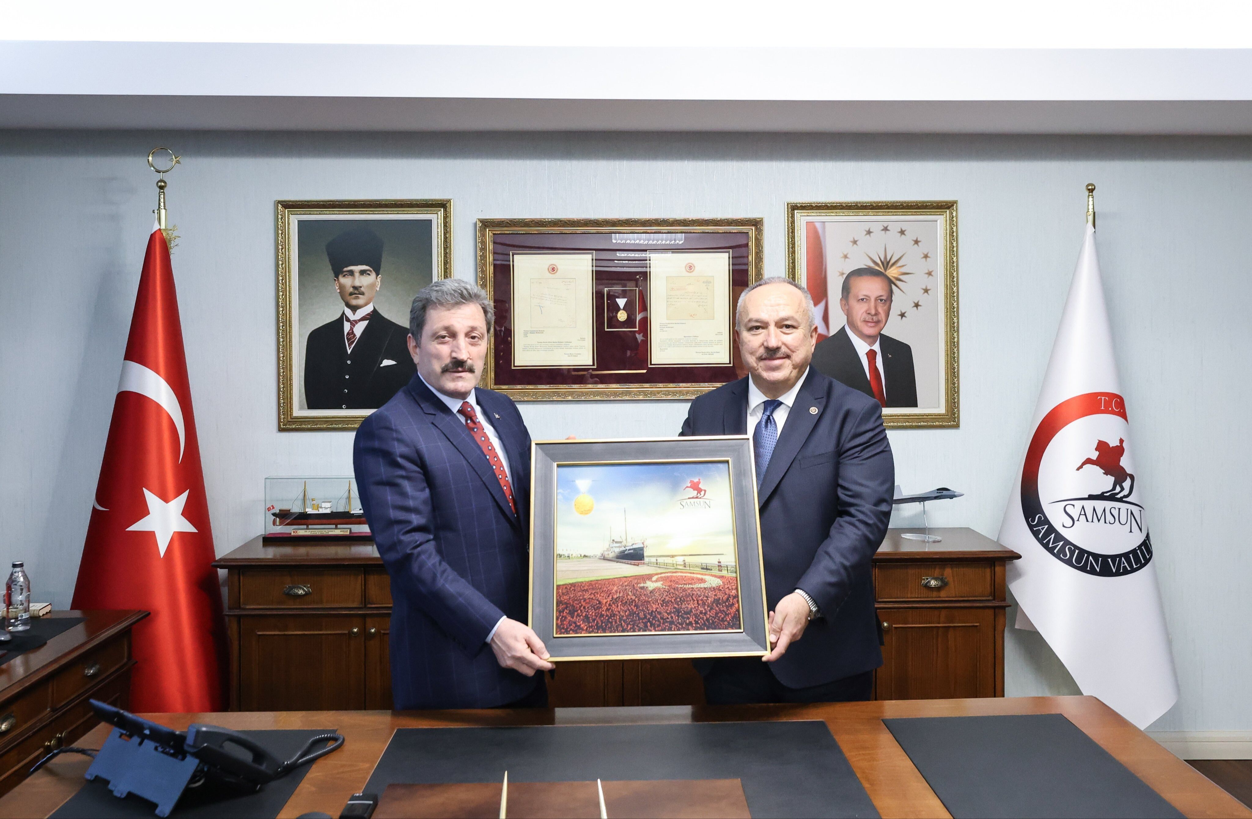 Samsun Haber: Samsun’da emniyet gündemi: Üst düzey heyet Valilikte