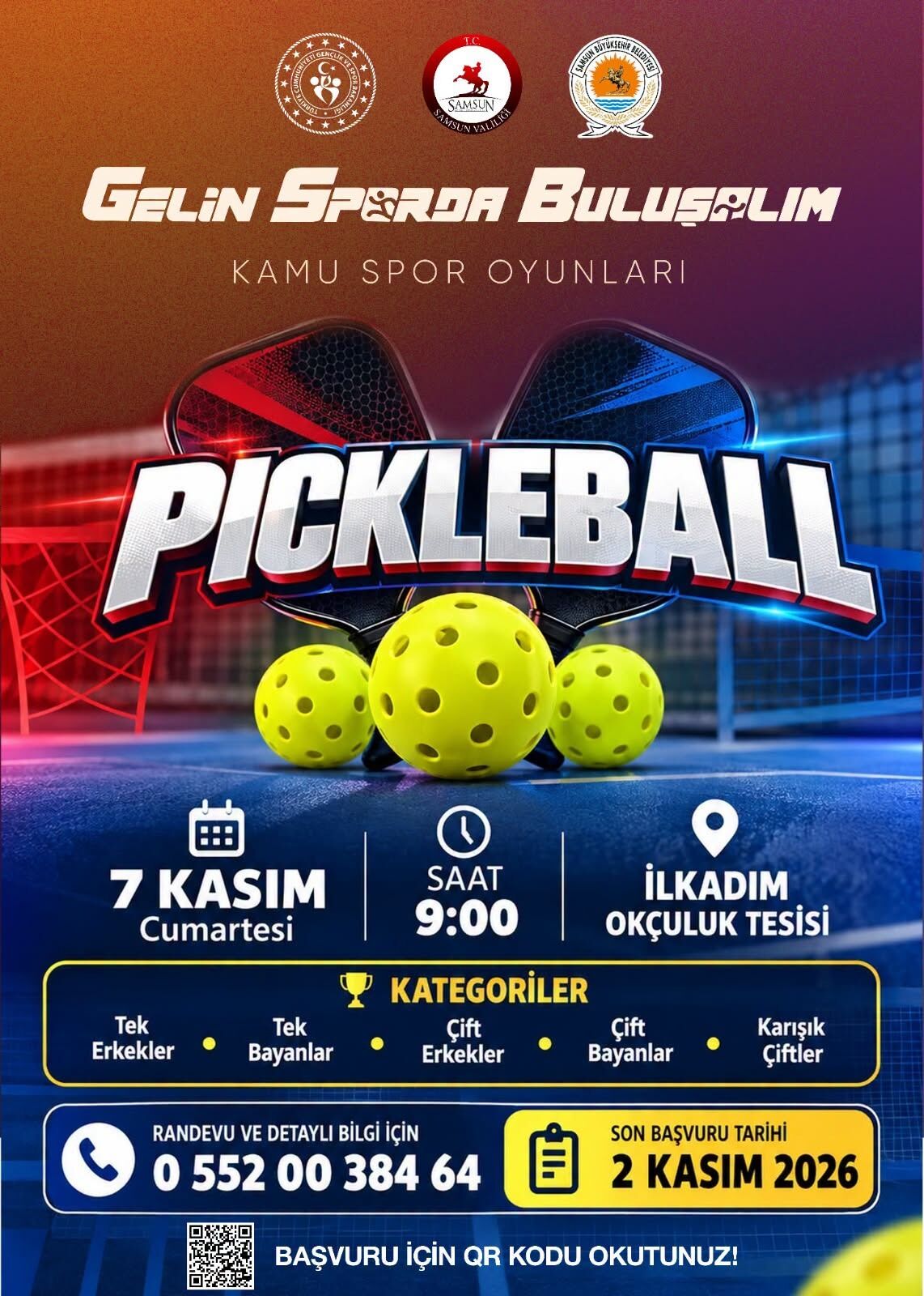 Samsun’da “Gelin Sporda Buluşalım” heyecanı