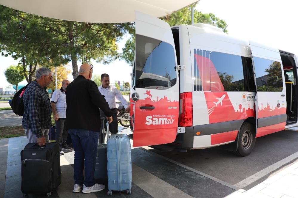 Samsun Haber: Samsun’da havalimanına ulaşımda rekor yolculuk