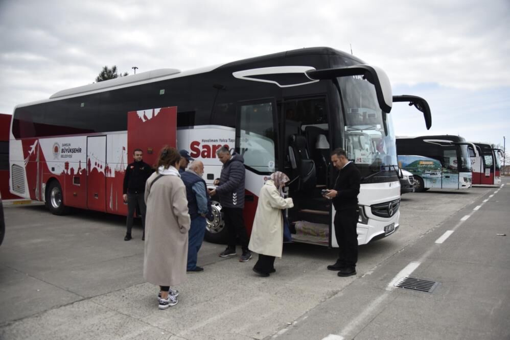 Samsun Haber: Samsun’da havalimanına ulaşımda rekor yolculuk