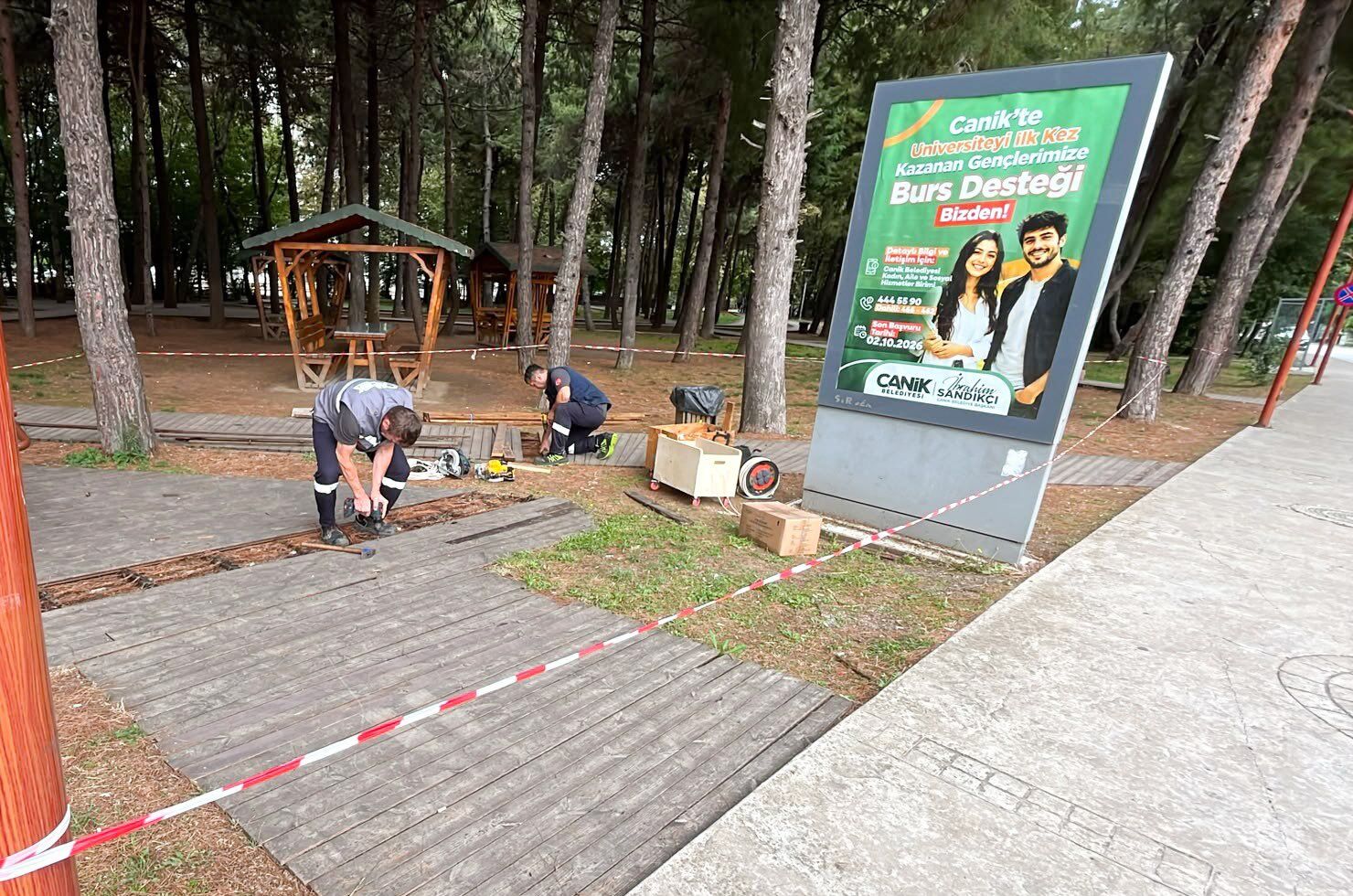 Samsun Haber: Samsun'da o park yenileniyor! Çalışmalar sürüyor