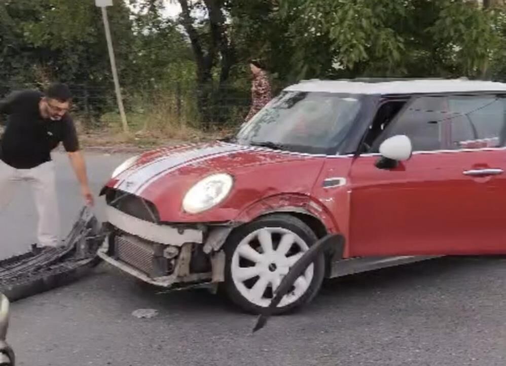 Samsun Haber: Samsun’da otomobil ile motosiklet çarpıştı! Sürücü hastaneye kaldırıldı
