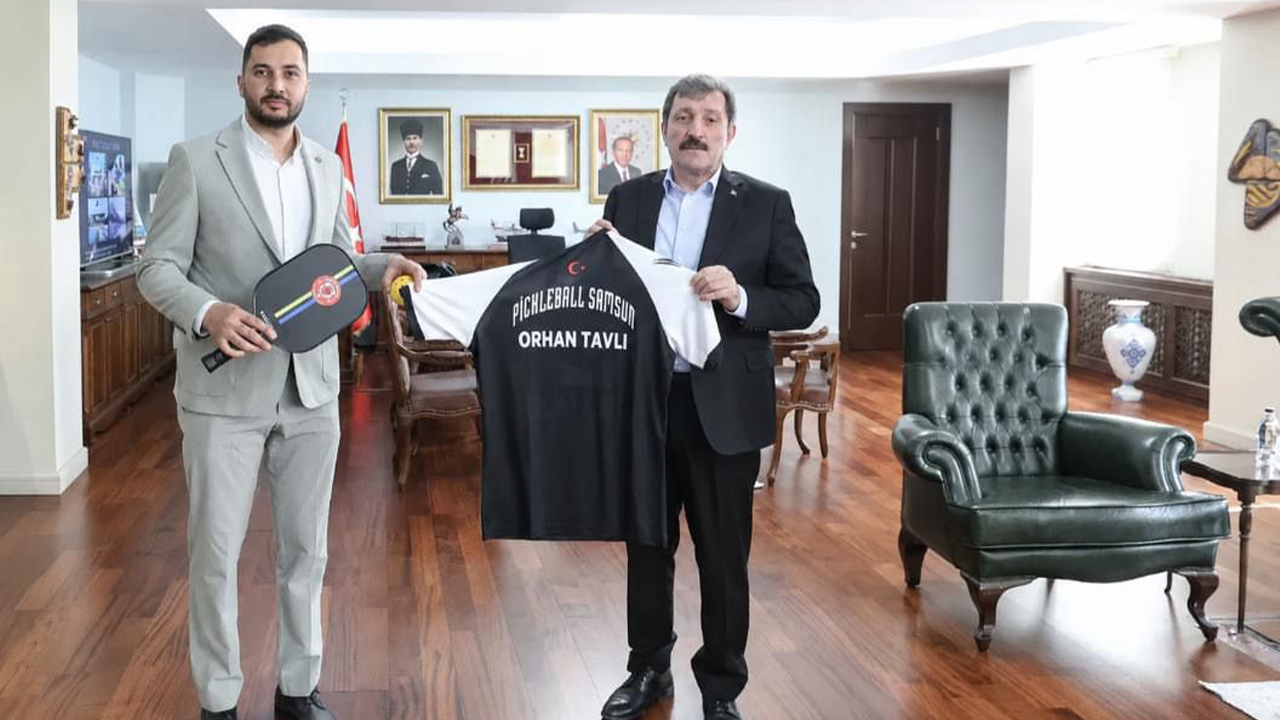 Samsun Haber: Samsun’da pickleballa ilgi artıyor! Vali Tavlı'dan destek