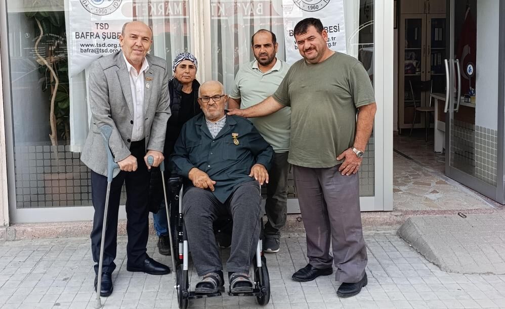 Samsun Haber:Samsun’da şehit babasına anlamlı destek