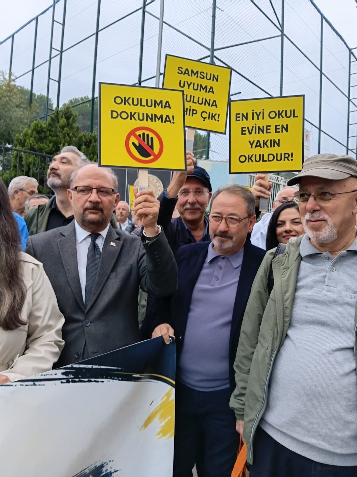 Samsun Haber: Samsun'da yıkım kararına karşı 19 Mayıs Lisesi önünde çağrı