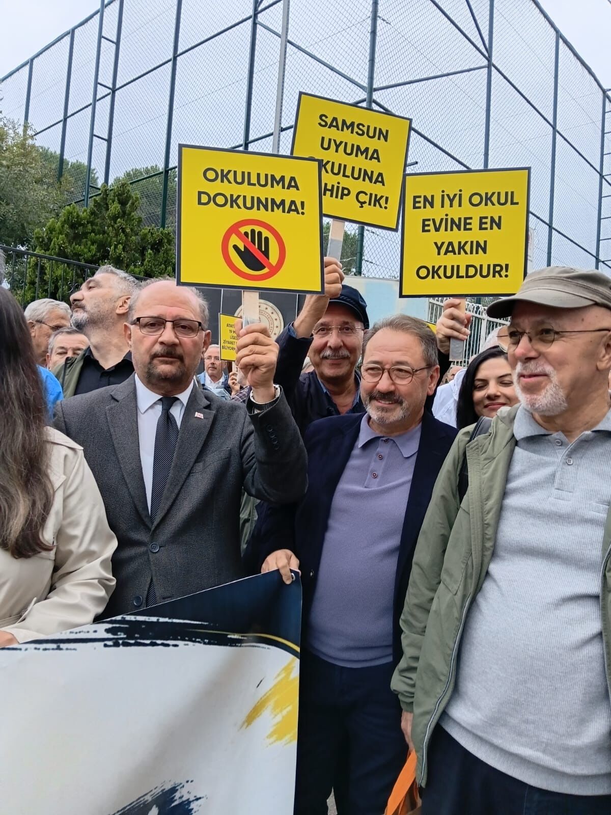 Samsun Haber: Samsun'da yıkım kararına karşı 19 Mayıs Lisesi önünde çağrı