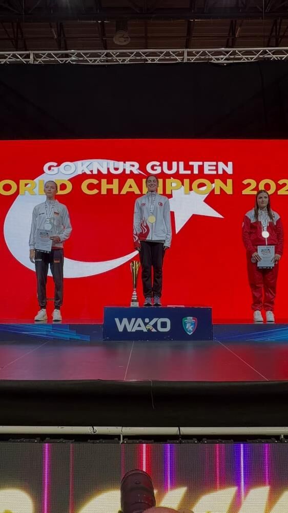 Samsunlu Göknur Gülten dünya şampiyonu oldu!
