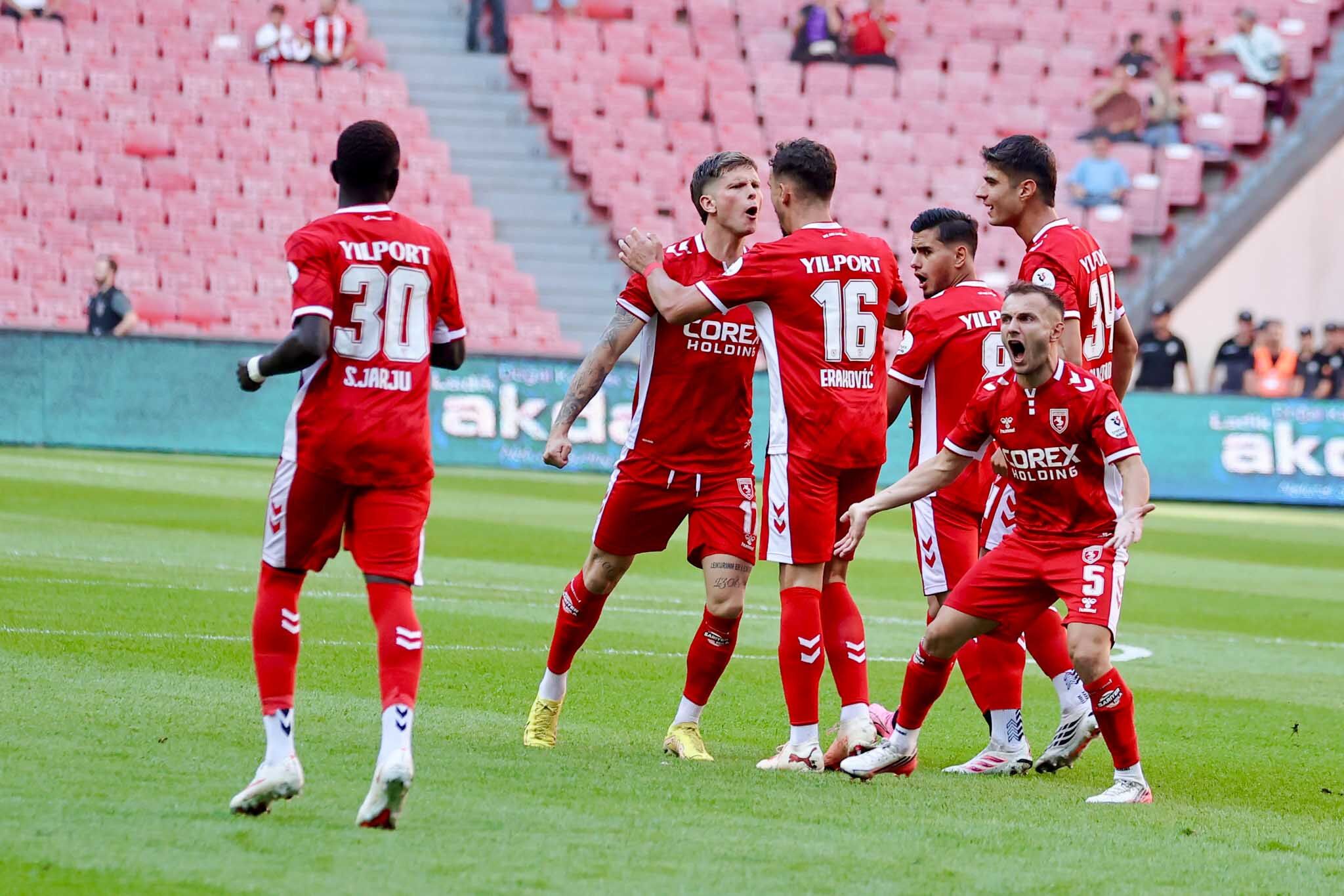 samsunspor haber Samsunspor Erzurumspor Karsisinda Cikis Pesinde