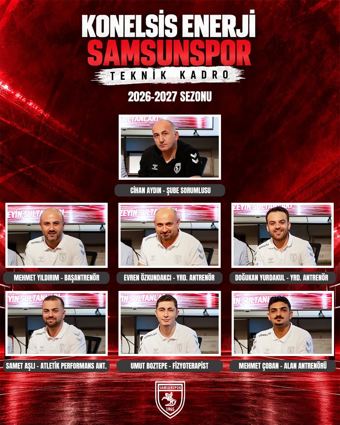 Samsunspor Haber: Samsunspor Kadın Voleybol’da teknik kadro belli oldu