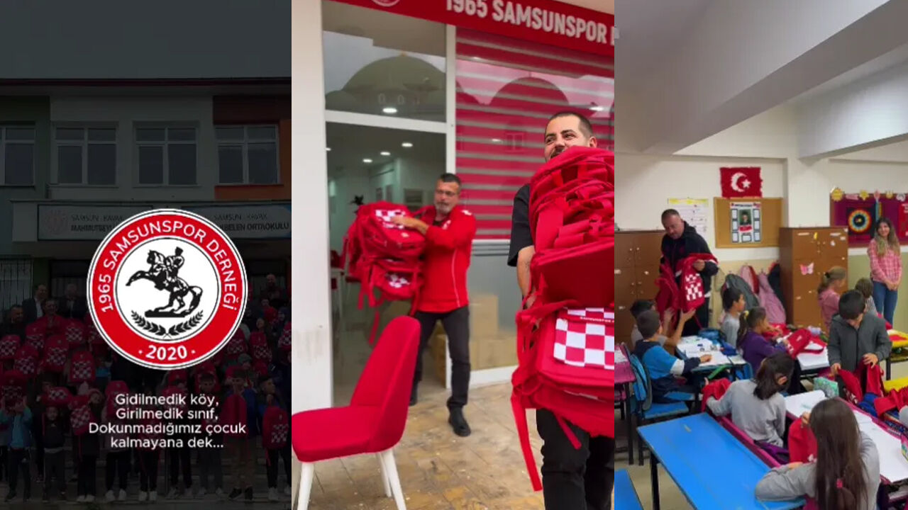 Samsunspor sevgisi büyüyor! Hedef 300 çocuk