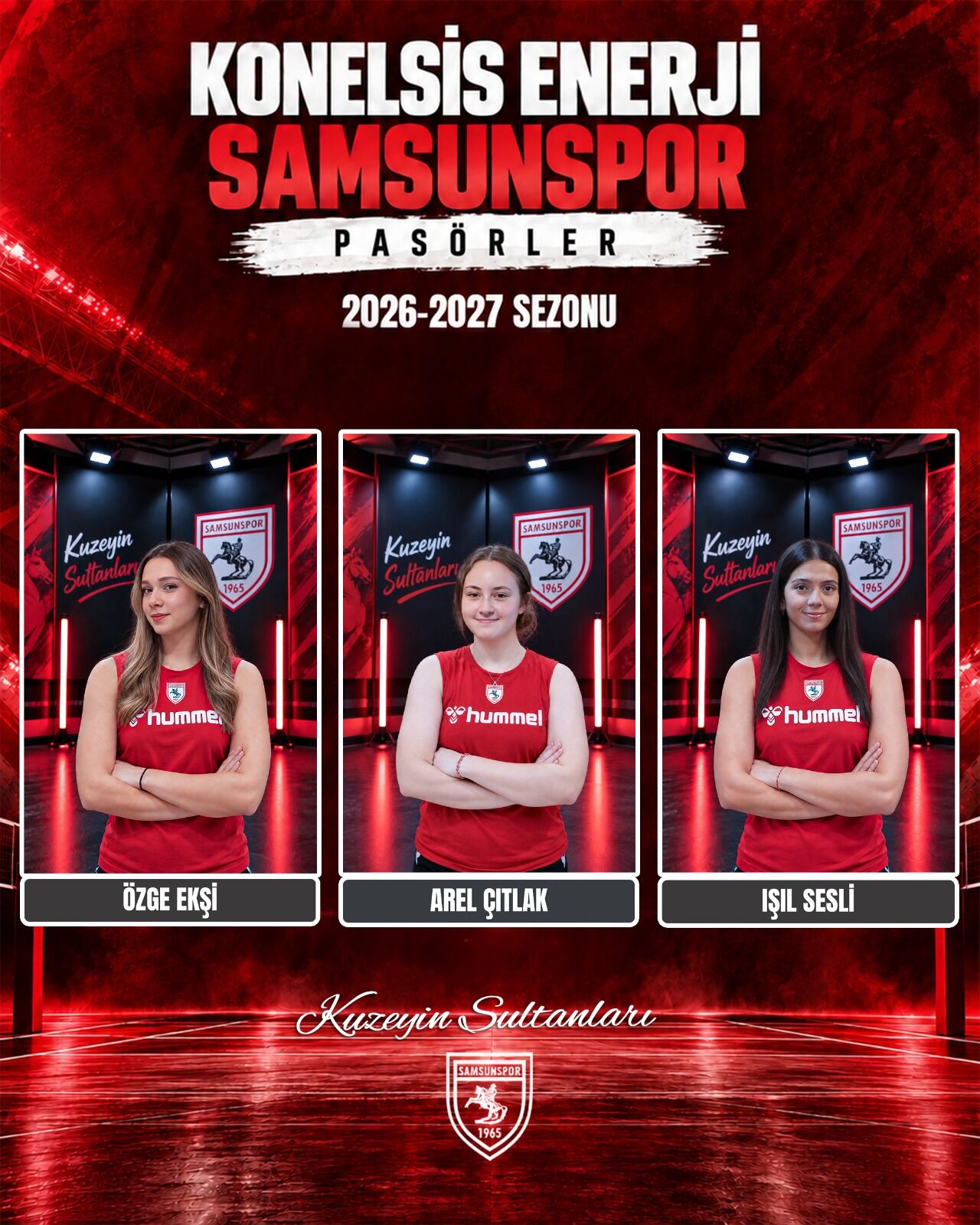 Samsunspor Haber: Samsunspor Sultanları’ndan üçlü transfer