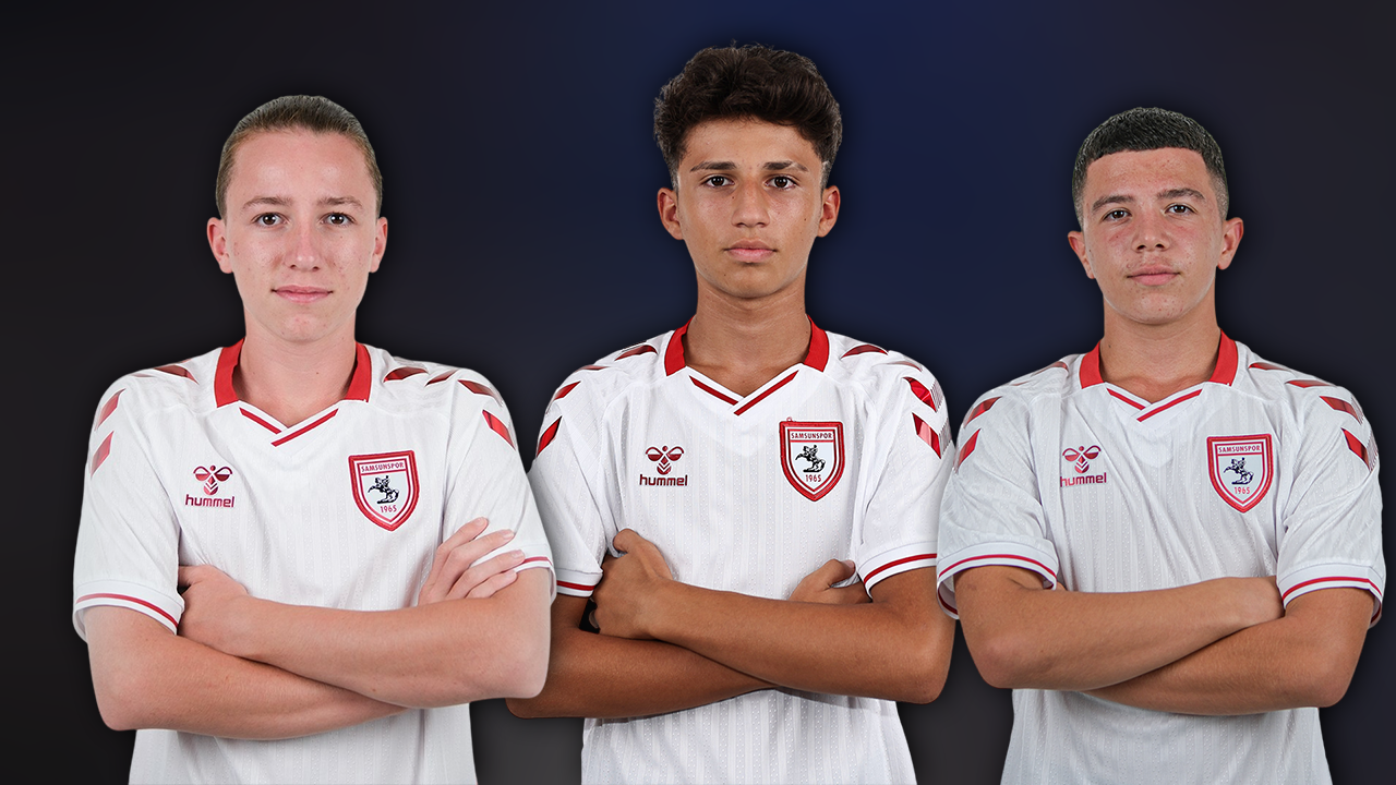 Samsunsporlu gençler U15 Milli Takım kadrosunda