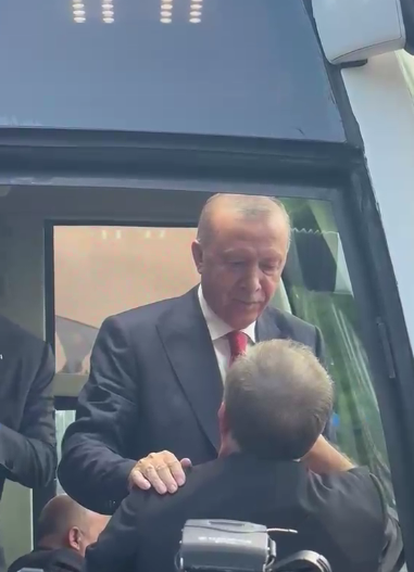 samsunspor haber. Kral Tanju Çolak, Cumhurbaşkanı Erdoğan ile görüştü
