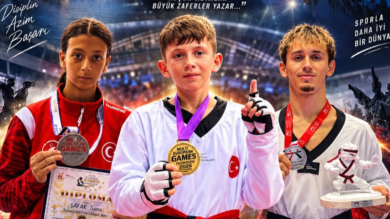 Terme’den Avrupa’ya büyük başarı: 3 madalya birden