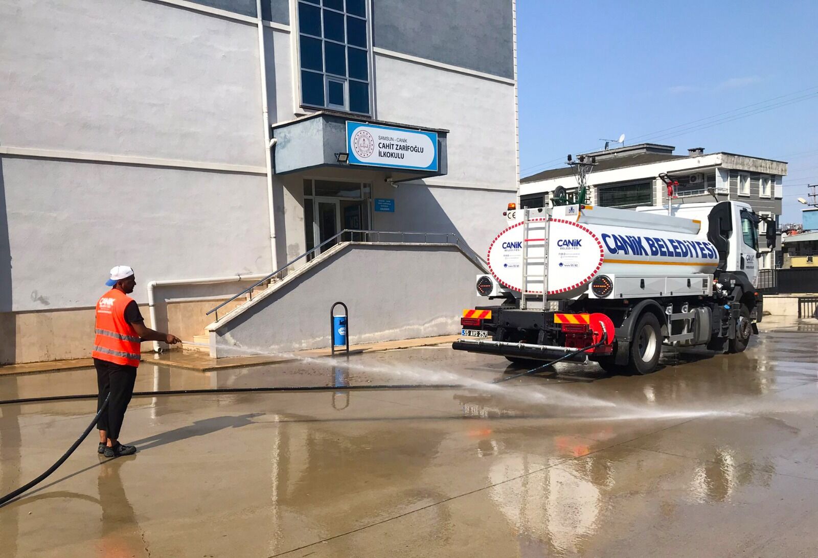 Samsun Haber: Yeni eğitim yılı öncesi Canik’te yoğun mesai