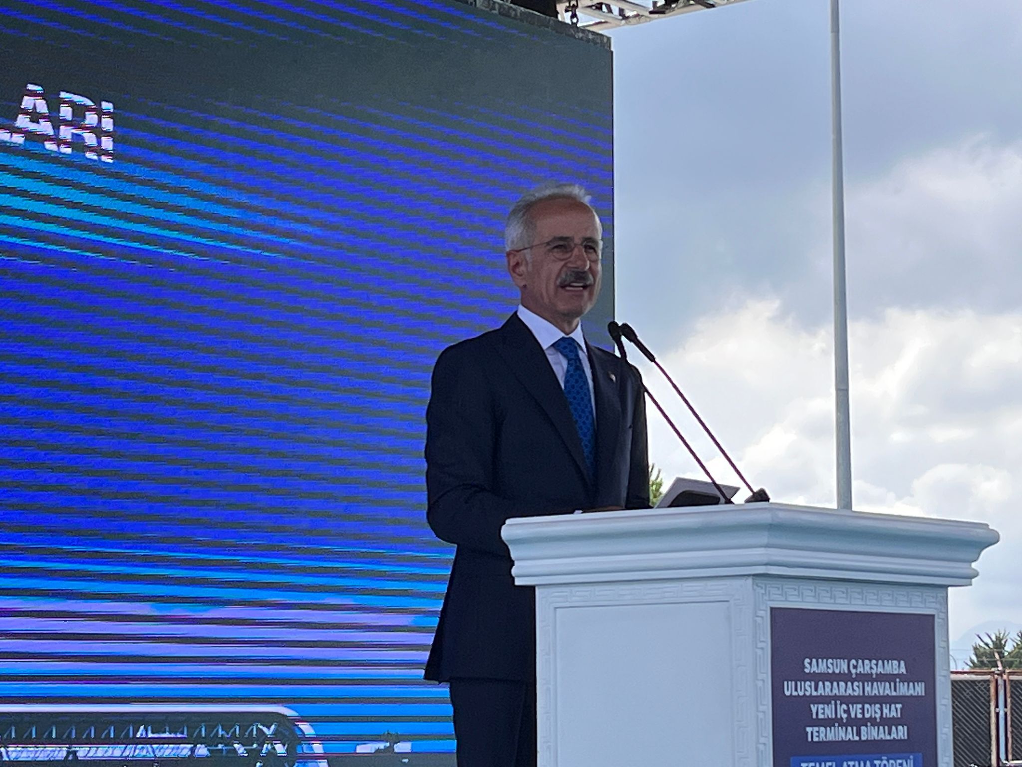 samsun haber: Samsun Çarşamba Havalimanı’nda yeni dönem: Terminalin temeli atıldı