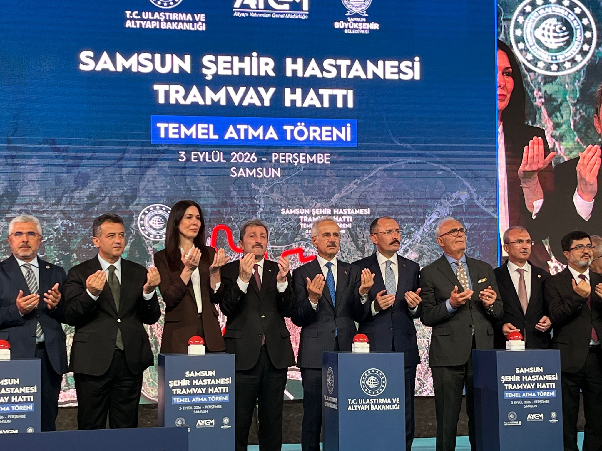 samsun haber: Samsun’da tramvay hattında tarihi adım! Şehir Hastanesi hattında ilk kazma