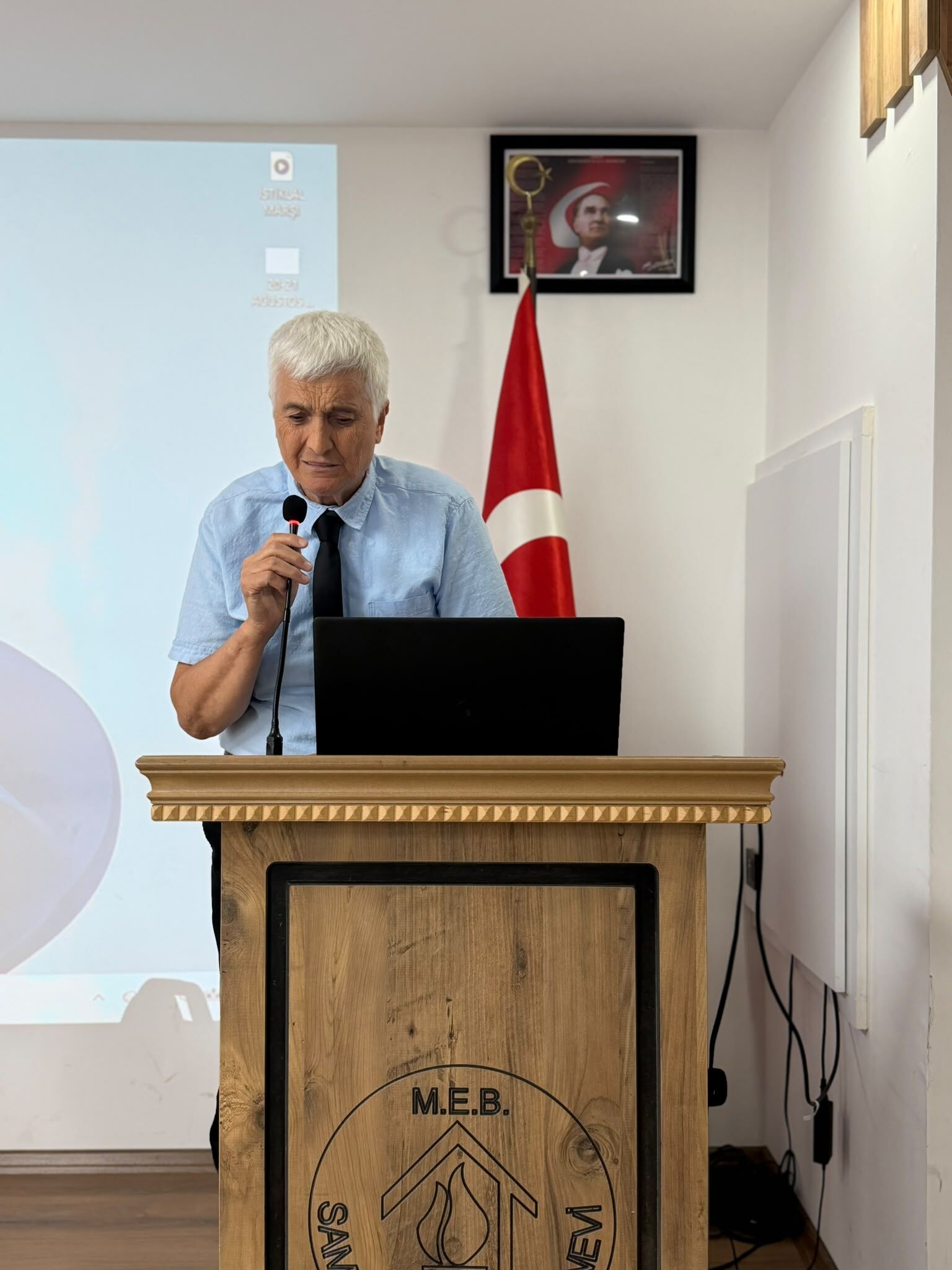 Samsun Haber: Altı Nokta Körler Derneği Samsun'da Ufuk Gürbüz güven tazeledi