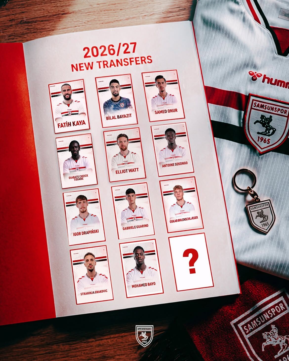 Samsunspor Haber: Samsunspor’dan taraftara 12. çıkartma sürprizi!
