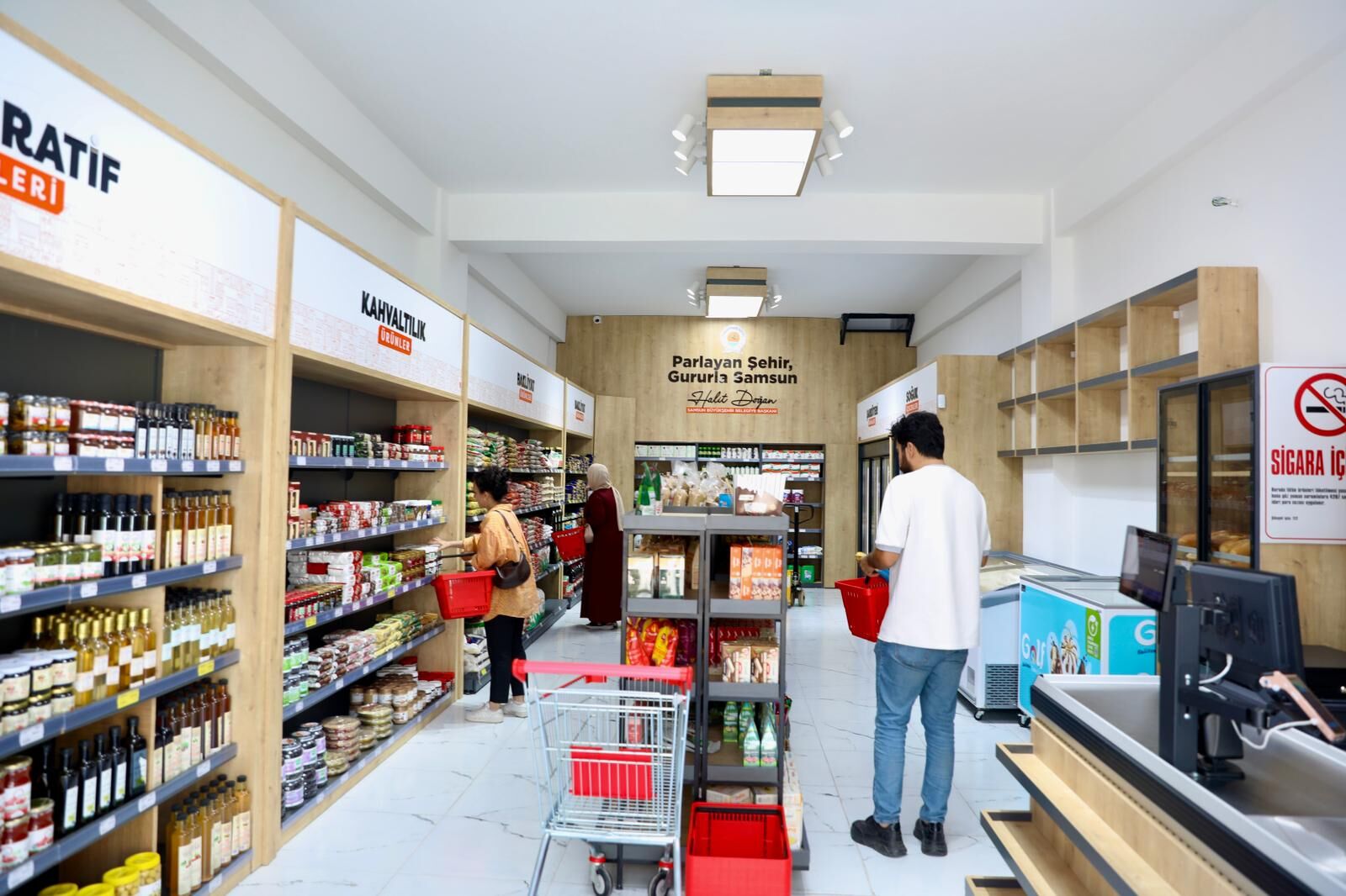 Samsun Haber: Samsun Market yeni yerinde hizmete başladı