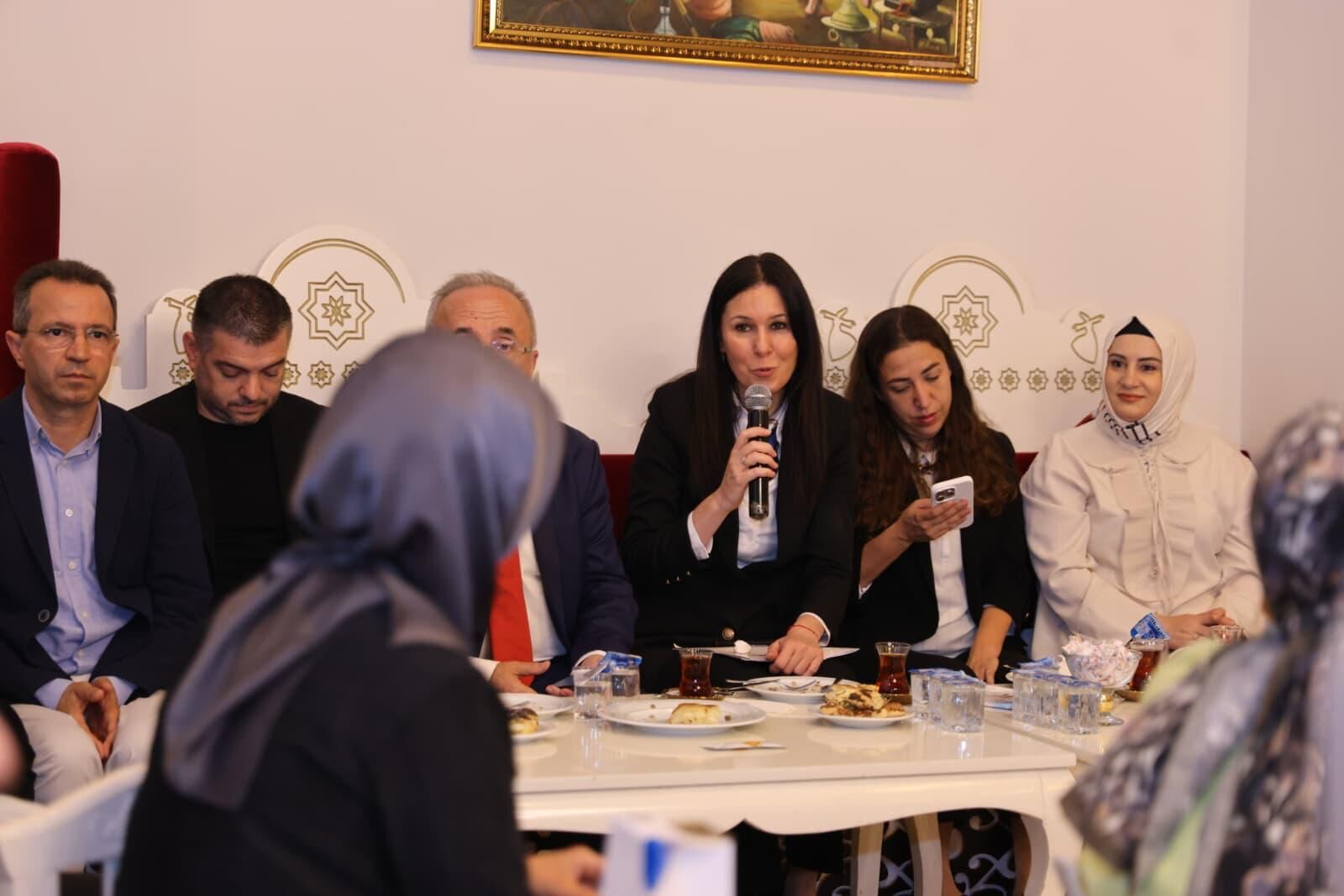 SAMSUN HABER AK Partili Çiğdem Karaaslan: “Siyasete yön veren kadınlar çoğalsın”